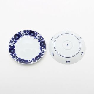 ブルーム プレートM ペアセット／白山陶器 （はくさんとうき）｜愛着を